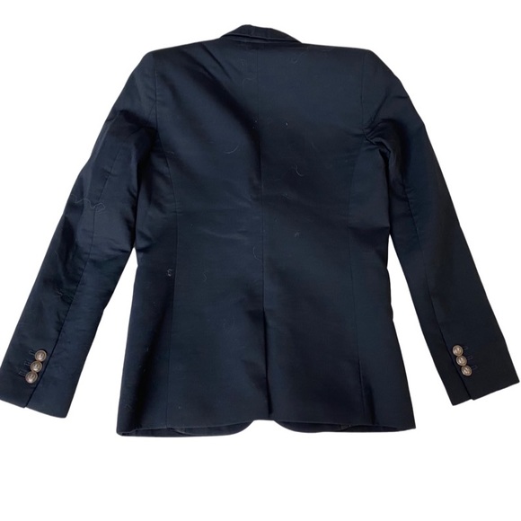 The Kooples Navy Blazer Patch Gold Logo Buttons - Picture 2 of 14